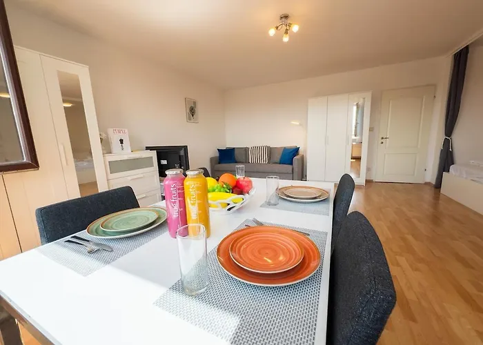 Bright Sunny Studio, Ac, 15min To The Center, Smart Tv * Wien